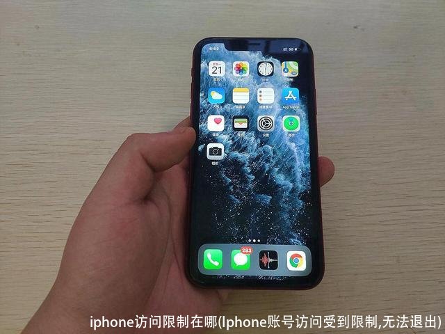 iphone访问限制在哪(Iphone账号访问受到限制,无法退出)